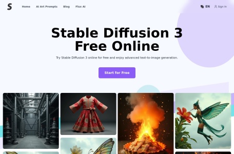 Stable Diffusion 3 AI Image Generator Free Online