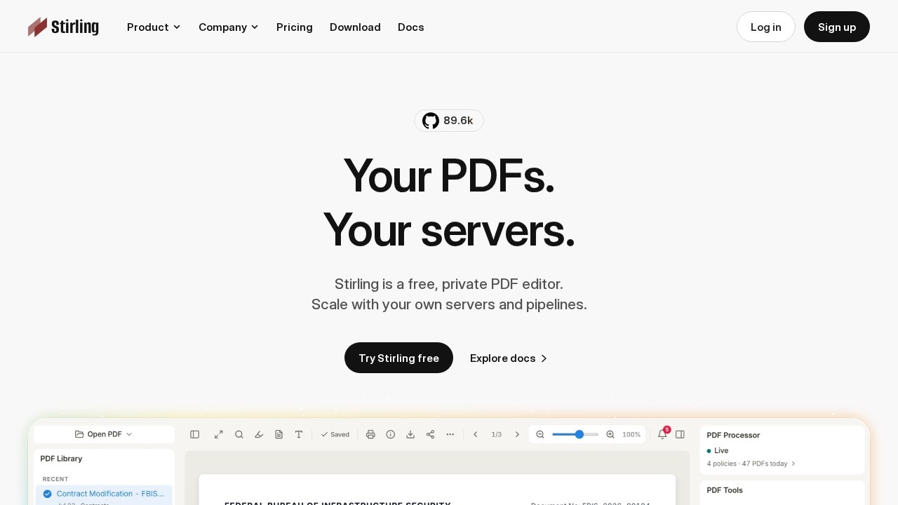 Stirling PDF