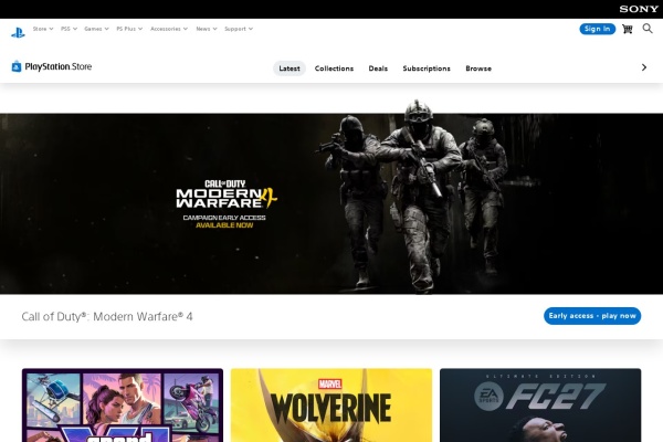 Playstation Store