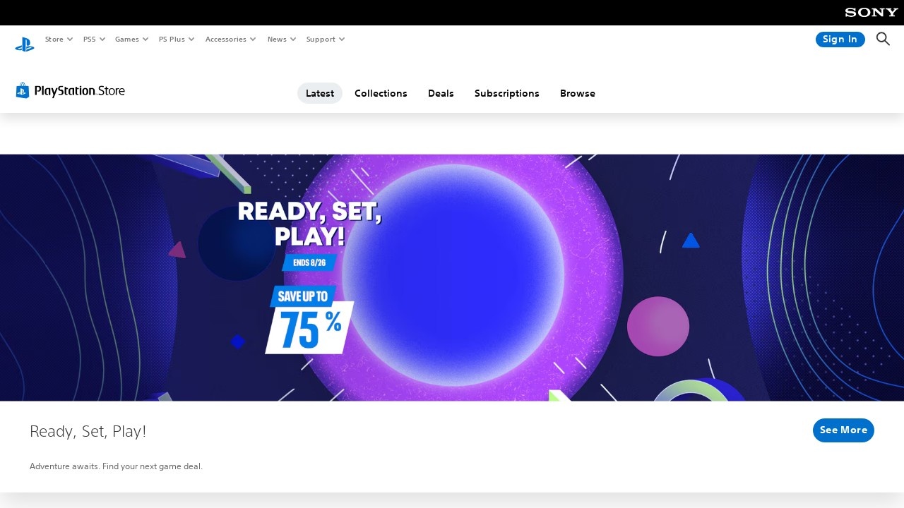 PlayStation Store–索尼数字游戏商店