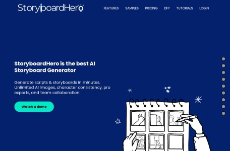 StoryboardHero AI Storyboard Generator