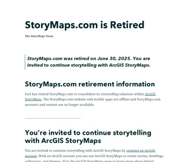 StoryMaps