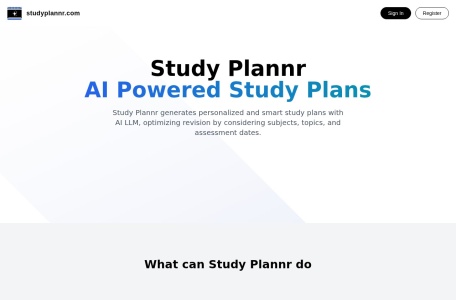 StudyPlannr