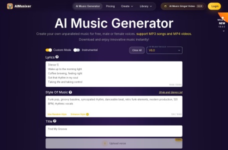 Suno AI Music Generator By SunoAI翻译站点