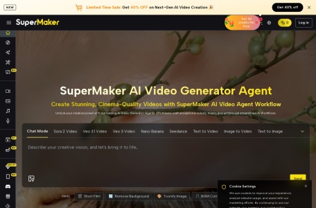 SuperMaker AI Video Generator