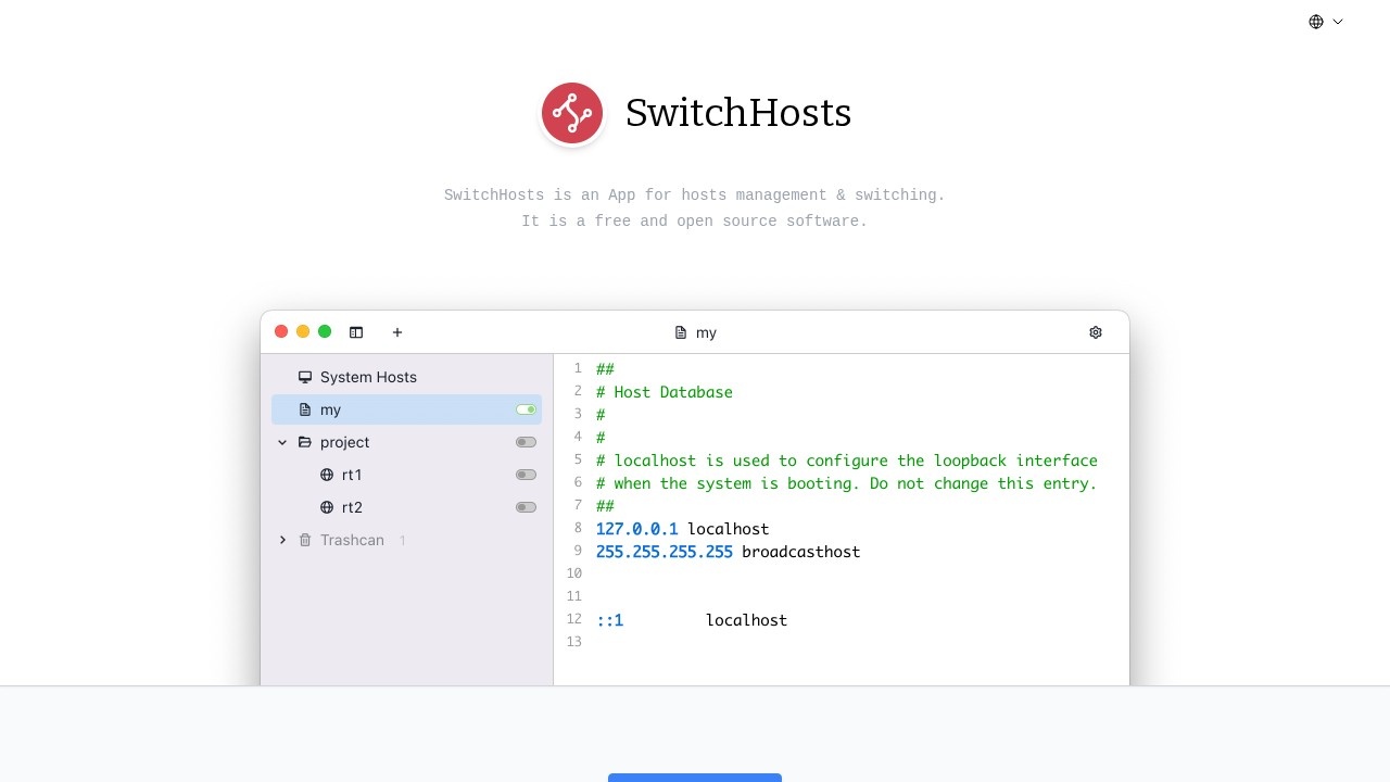 SwitchHosts