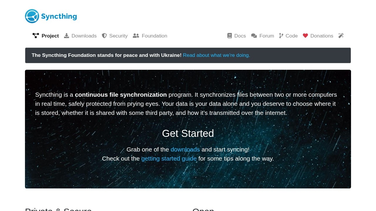 Syncthing –开源文件同步工具