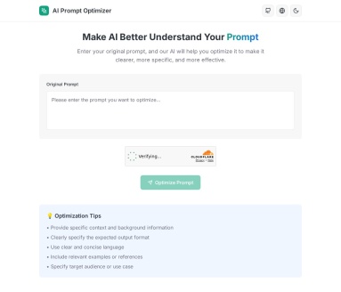 AI Prompt 优化工具