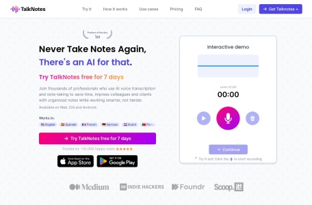TalkNotes