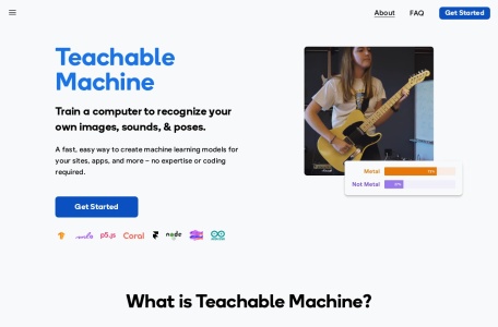 Google Teachable Machine