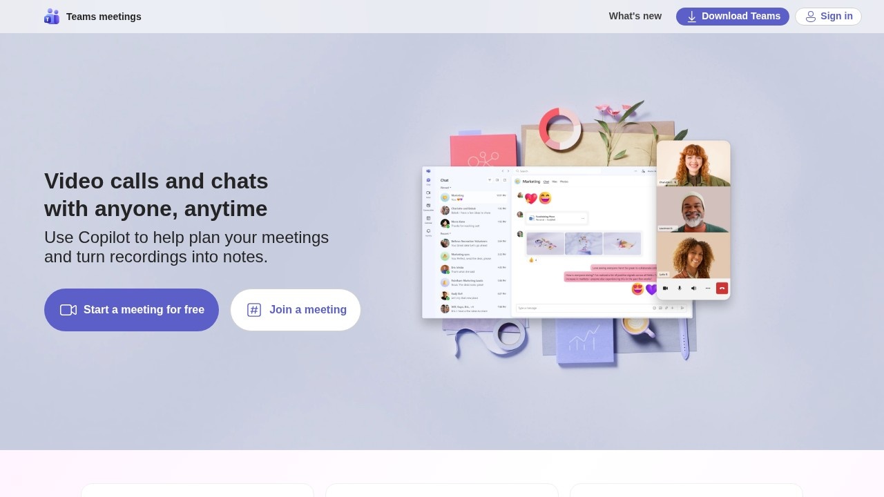 Skype视频会议–免费语音通话