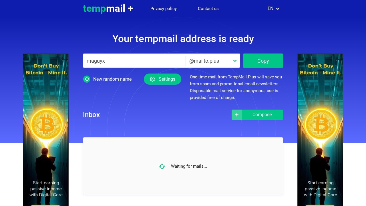 TempMail.Plus+