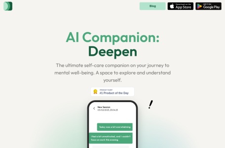 Deepen: AI疗法与咨询