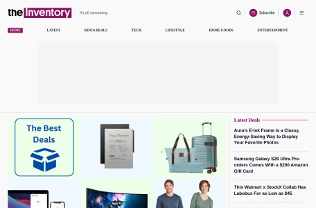 the Inventory 美国_The Inventory是一个集折扣推荐、产品评论和有趣内容分享于一体的综合性网站