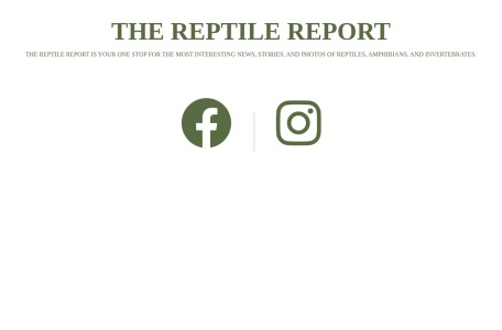 The Reptile Report