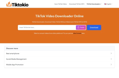 Tiktokio-我爱网址导航