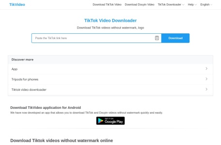 TikVideo.App-我爱网址导航