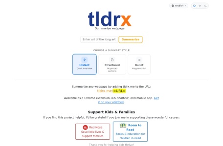 tldrx.me翻译站点