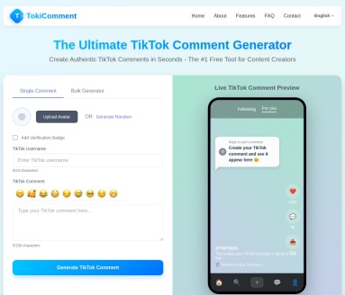 TikTok评论生成器