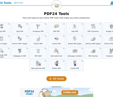 PDF24 Tools