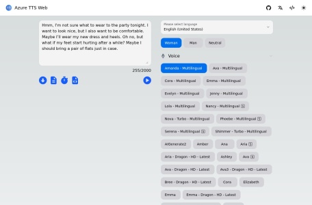 Azure Text To Speech(TTS)
