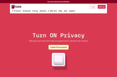 Tuta：免费电子邮件