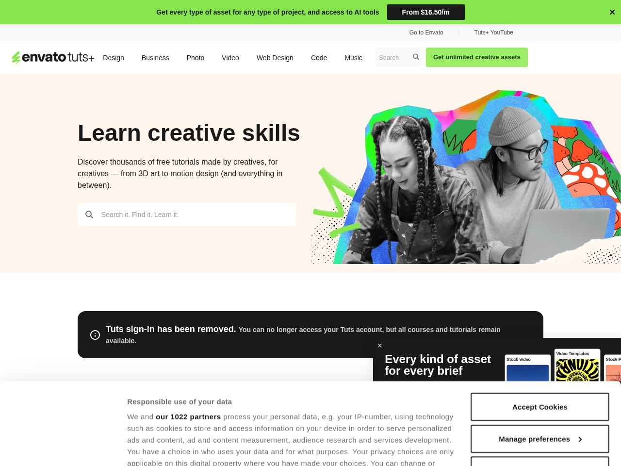 Envato Tuts +