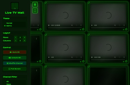 Live TV Wall