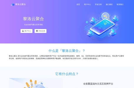 黎洛云聚合登录