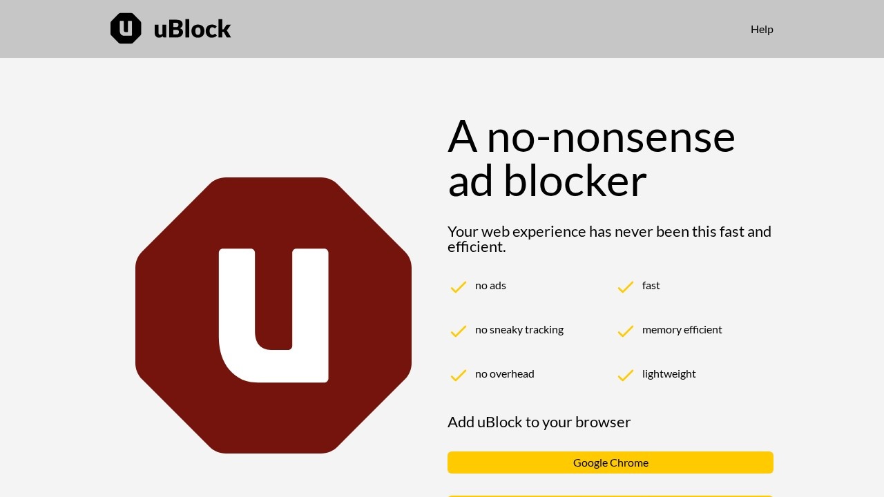uBlock Origin