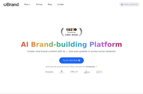AI Branding Design Platform for Entrepreneurs – uBrand
