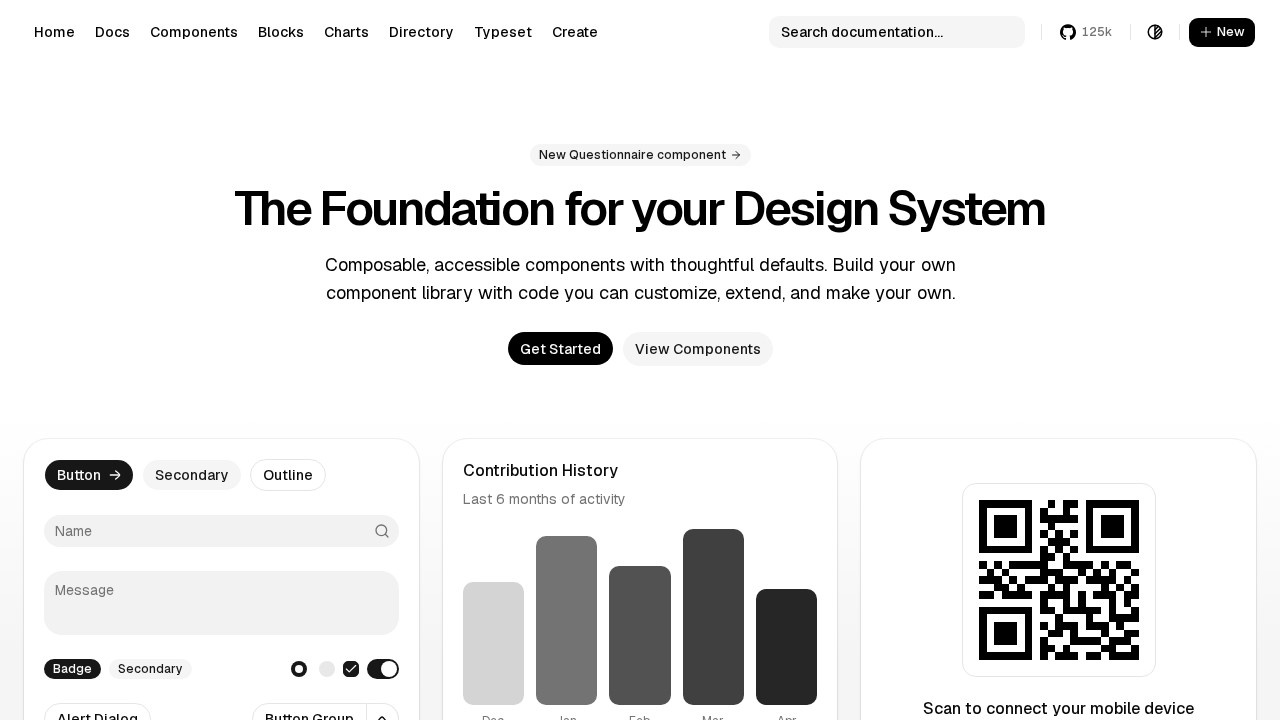 shadcn/ui