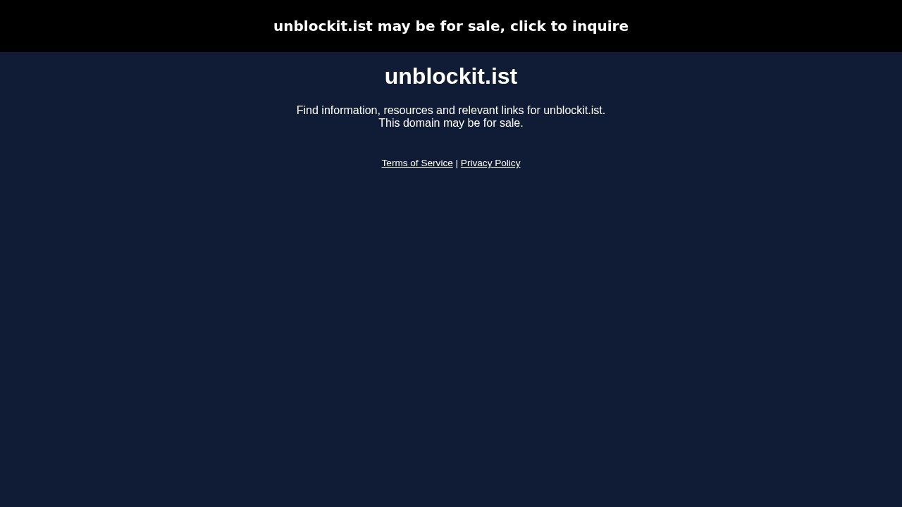 Unblocked