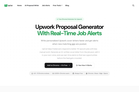 UpCat – Upwork助手翻译站点