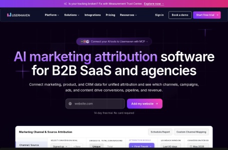 Marketing attribution software