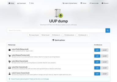 UUP dump