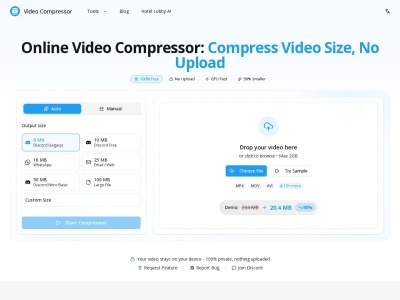 视频压缩（Video Compressor）