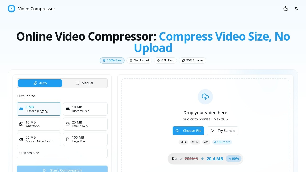 视频压缩（Video Compressor）