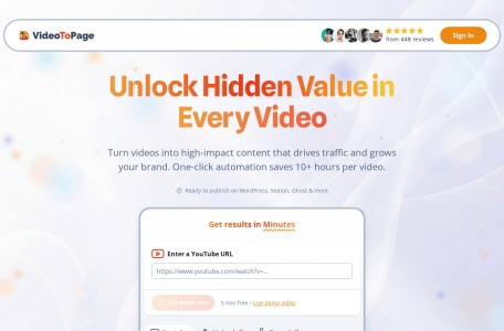 VideoToPage