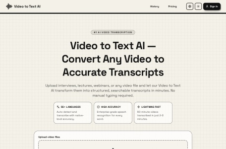 Video to Text AI