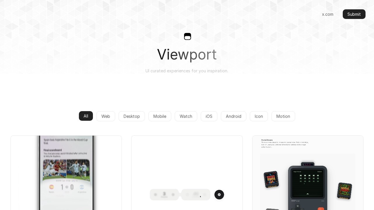 Viewport UI