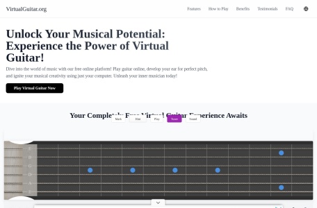 在线虚拟吉他演奏