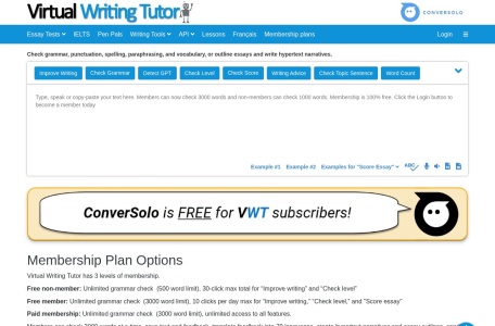 Virtual Writing Tutor