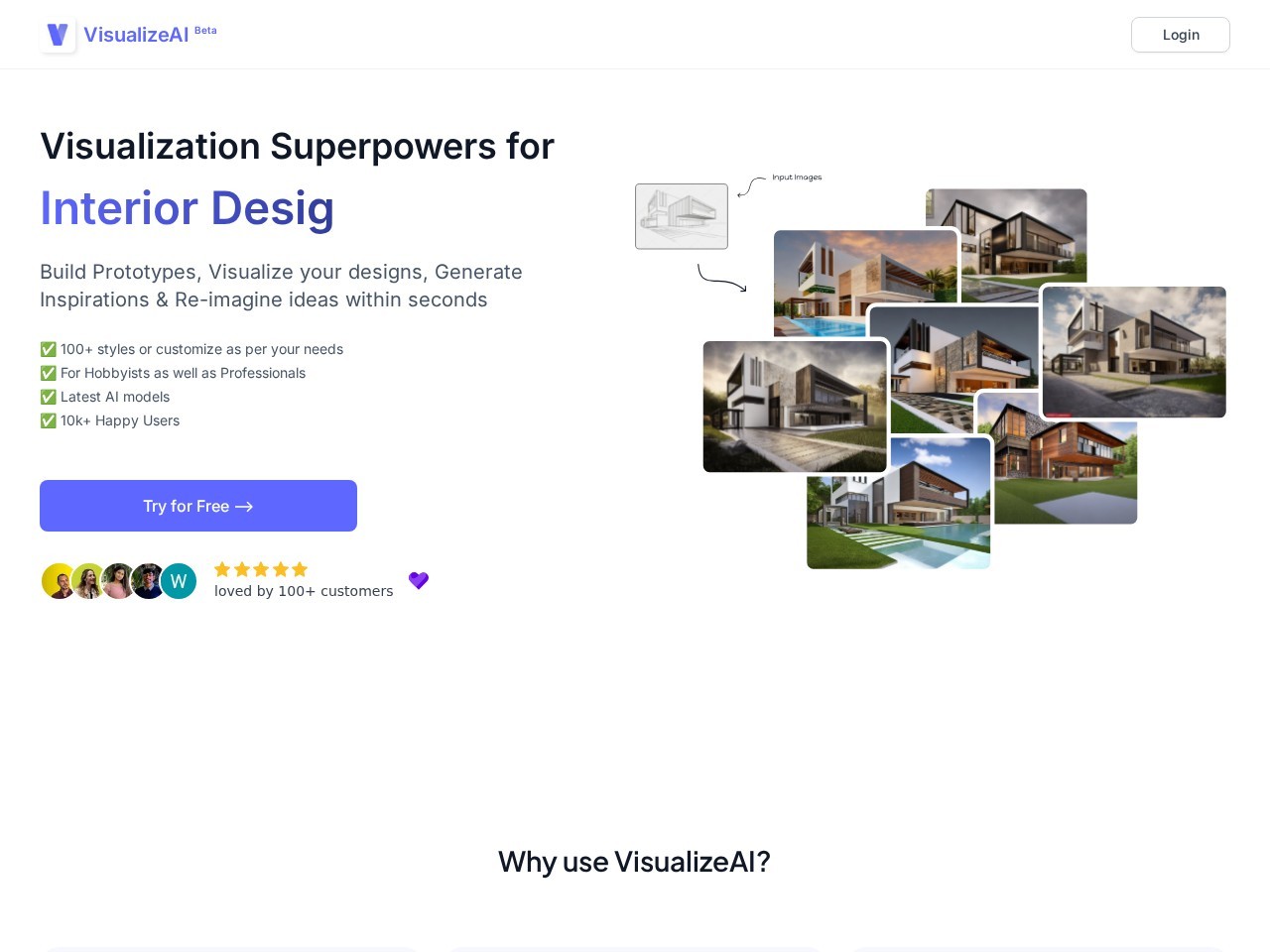 VisualizeAI – 人工智能辅助可视化的超能力，产品设计师工具