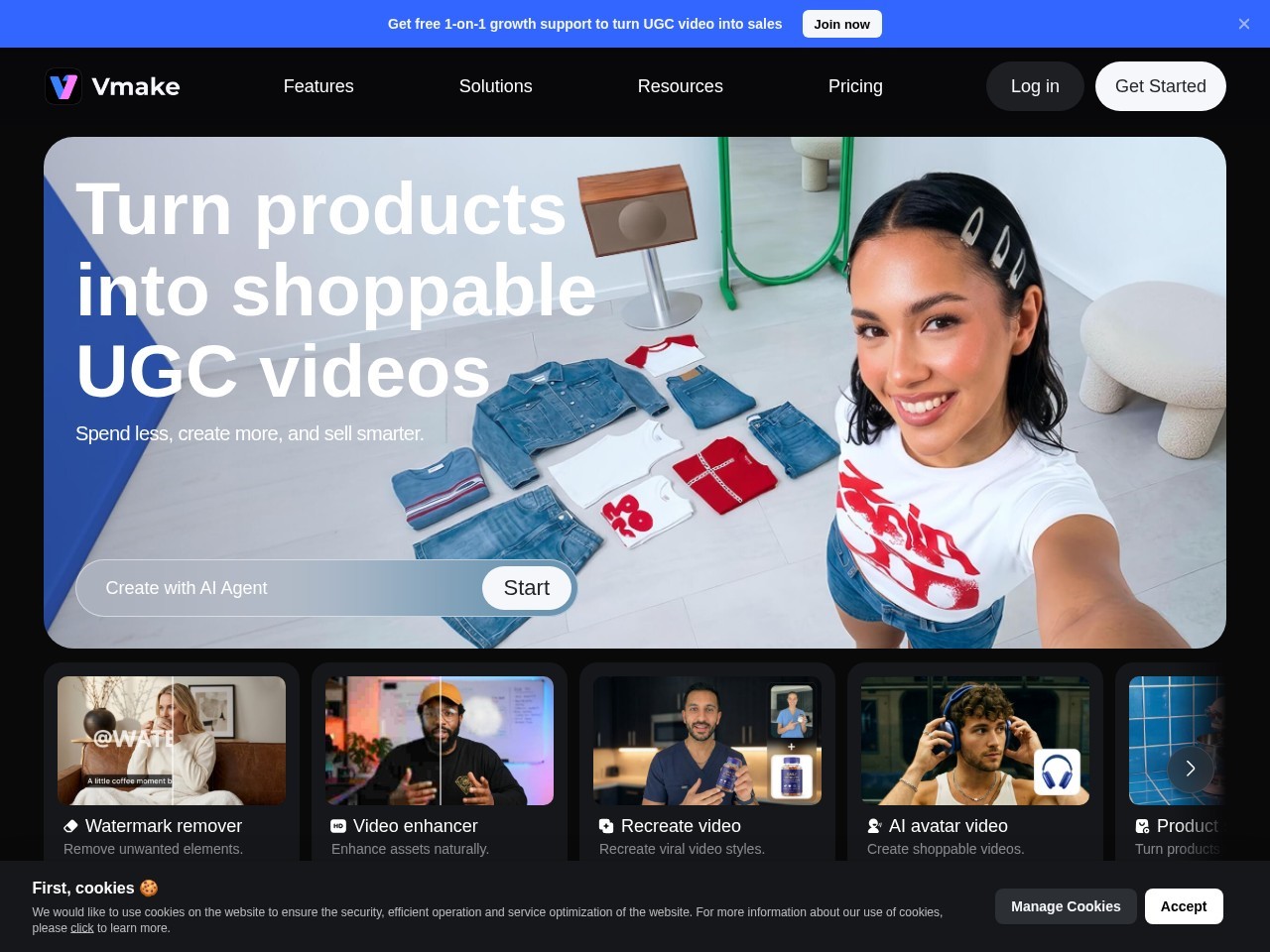 Vmake – 服务电商用户营销物料智能创作场景