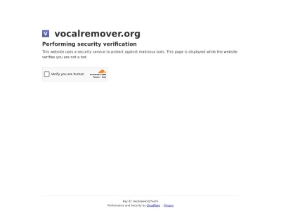 Vocal Remover