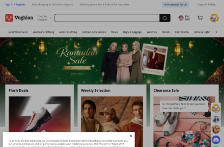 Voghion_欧美跨境电商平台的黑马，总部位于新加坡