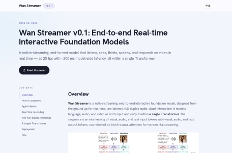 Wan-Streamer 界面截图