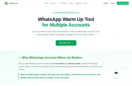 WhatsApp Warmup Tool