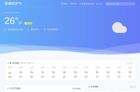 腾讯天气